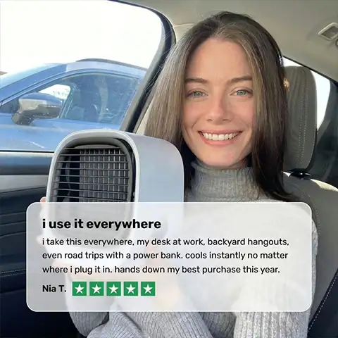 Avis AiraBreeze – rafraîchissement silencieux dans la chambre et au bureau
