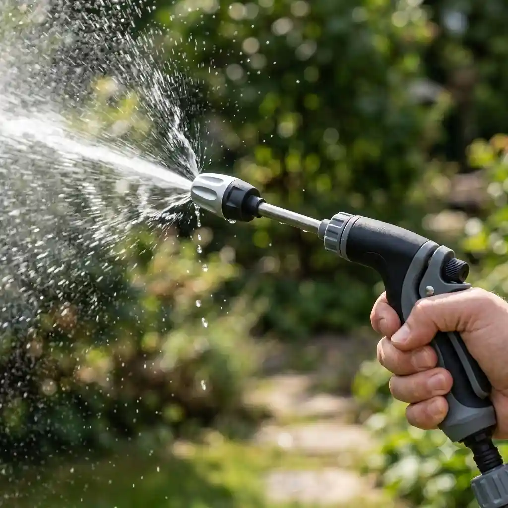 Buse Jetterix avec jet d'eau puissant — pression amplifiée directement à la sortie de la buse