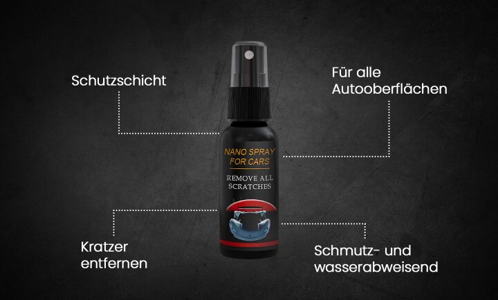 Application de NuraFix étape par étape — appliquer le spray et étaler avec l'éponge